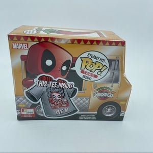 E3 Exclusive Funko Pop Marvel Deadpool T-shirt